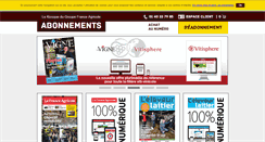 Desktop Screenshot of abonnements-gfa.com